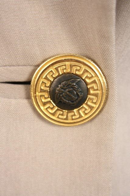 versace jacket with original buttons|versace jacket vintage.